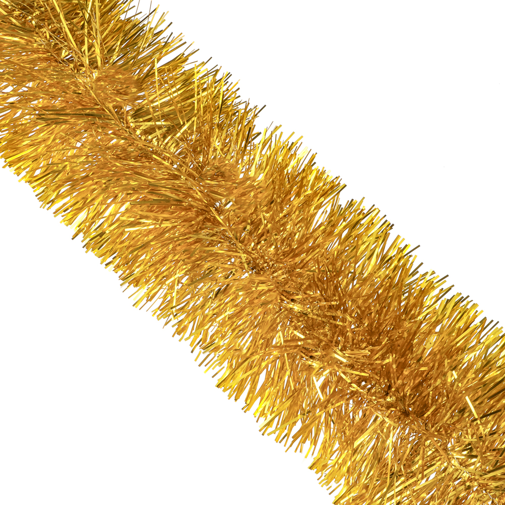 СНОУ БУМ Мишура Норка 11x200см, ПЭТ, золото, арт.№ 377-807