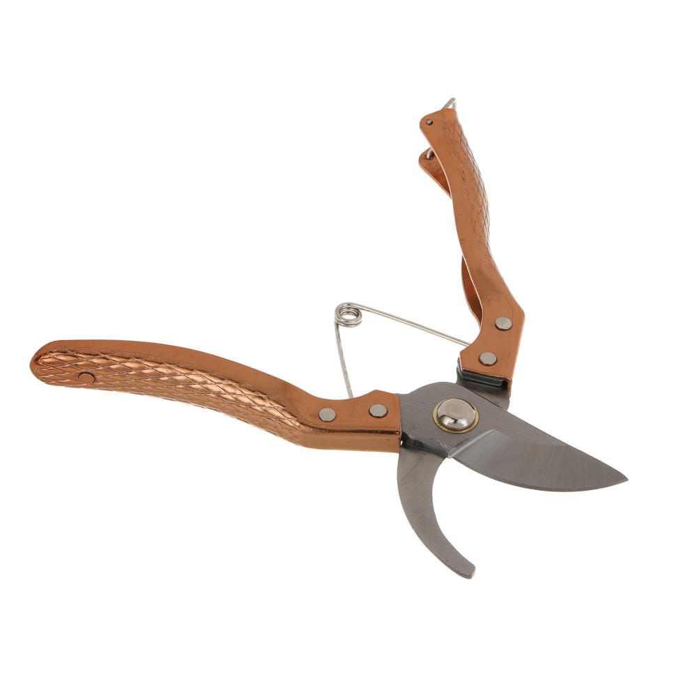 Секатор плоскостной тм INBLOOM 21см, марганцевая сталь 65М, арт.№ 186-048