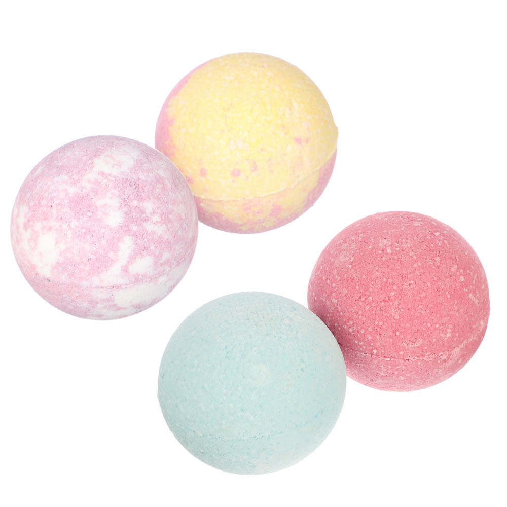 Бомбочка для ванны Мята и эвкалипт/Клубничное капучино, 120г, арт.№ 953-073