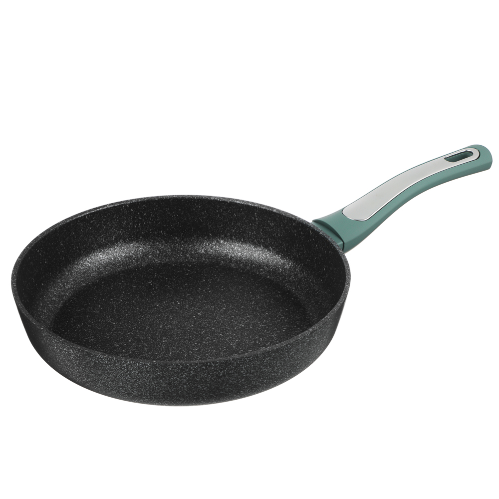 BY COLLECTION Hatanga Сковорода литая d=26см, антипригарное покрытие мрамор, индукция, арт.№ 846-628