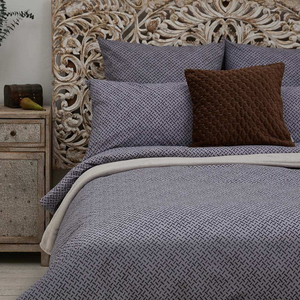 PROVANCE Простыня на резинке 160х200х20см, 100% хлопок, поплин, серый, арт.№ 432-130