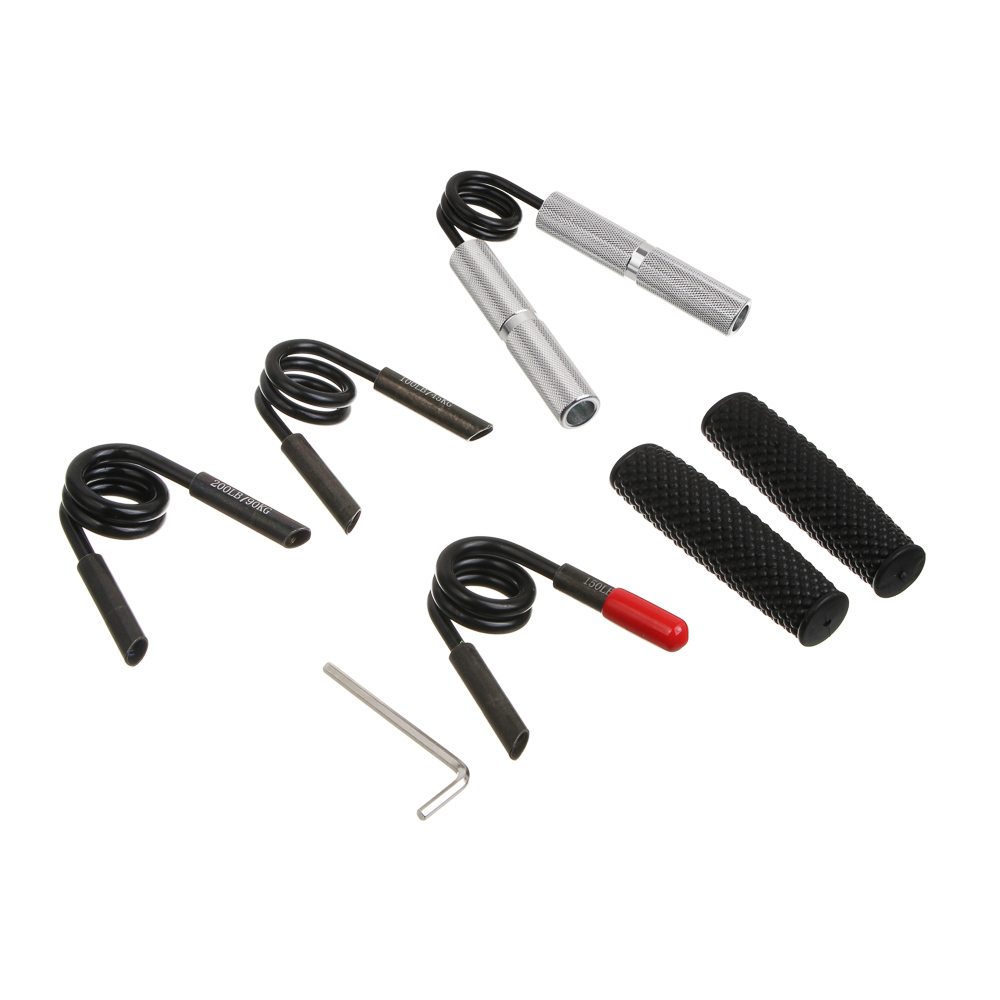 Набор эспандеров 4 в 1 тм BY SPORT, 23-90кг, алюминий, сталь, арт.№ 197-088