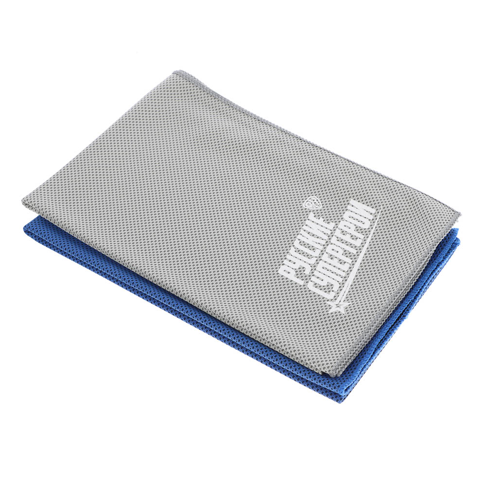 Полотенце спортивное тм BY Русские Супергерои 100х30 см, полиэстер, арт.№ 087-012