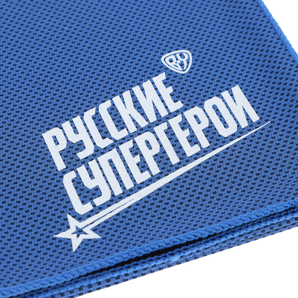 Полотенце спортивное тм BY Русские Супергерои 100х30 см, полиэстер, арт.№ 087-012