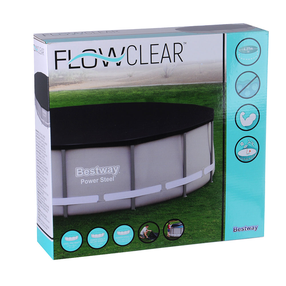 BESTWAY Тент для бассейнов, PVC, 427см, 58248, арт.№ 011-046