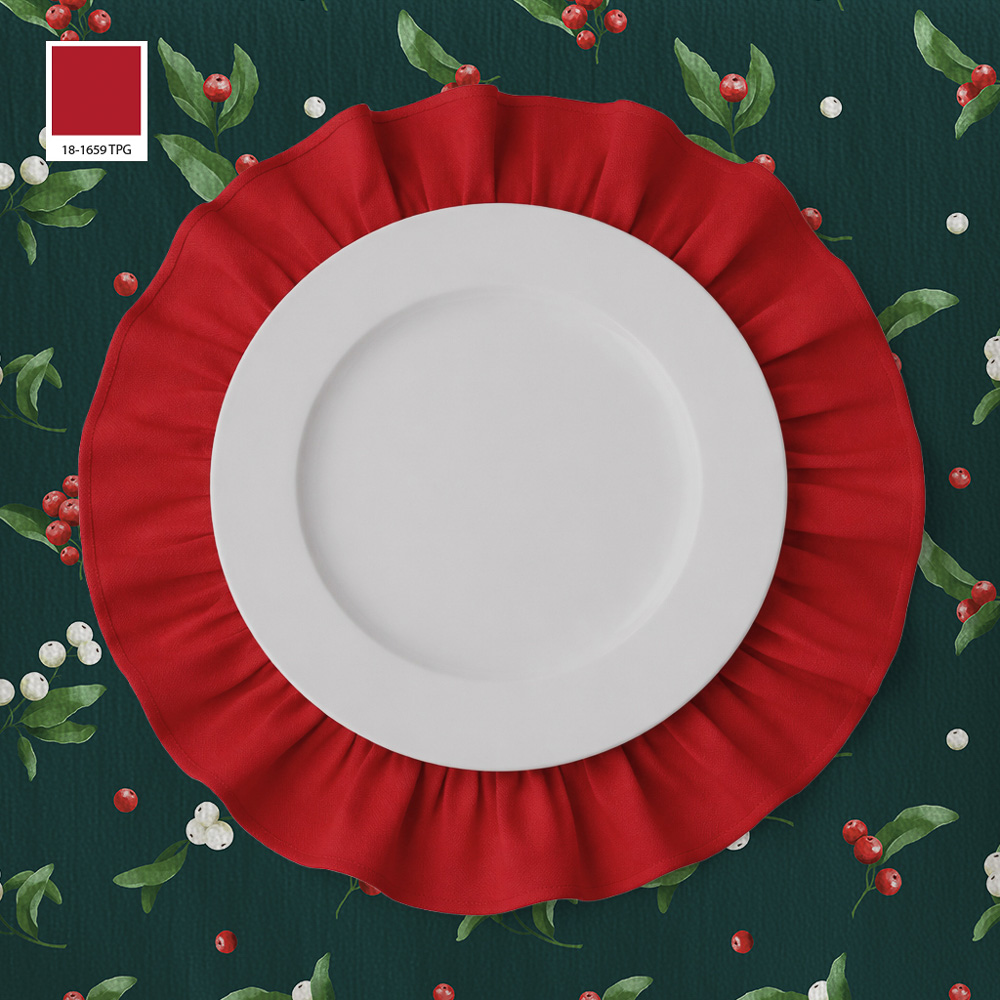 Комплект салфеток сервировочных 2шт тм PROVANCE Берривуд, 38см, 100% полиэстер, 2 цвета, арт.№ 492-340