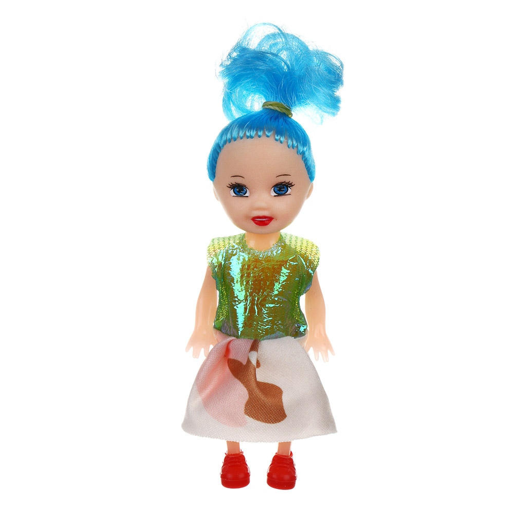 ИГРОЛЕНД Кукла с очками, PVC, PP, ABS, 10,5х4х14 см, 2 диз., арт.№ 267-992