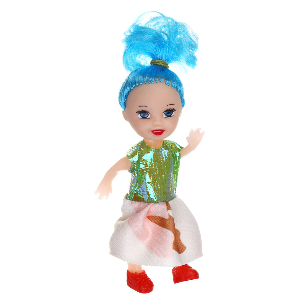 ИГРОЛЕНД Кукла с очками, PVC, PP, ABS, 10,5х4х14 см, 2 диз., арт.№ 267-992