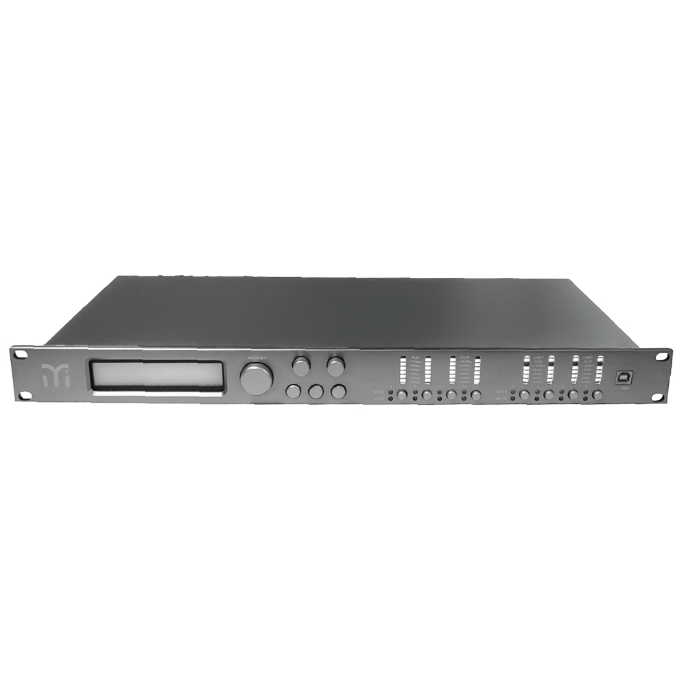 BY Ягья Цифровой акустический процессор, ADC/DC 24бит 192кГц, вход/выход 3пин XLR, металл, арт.№ 443-315