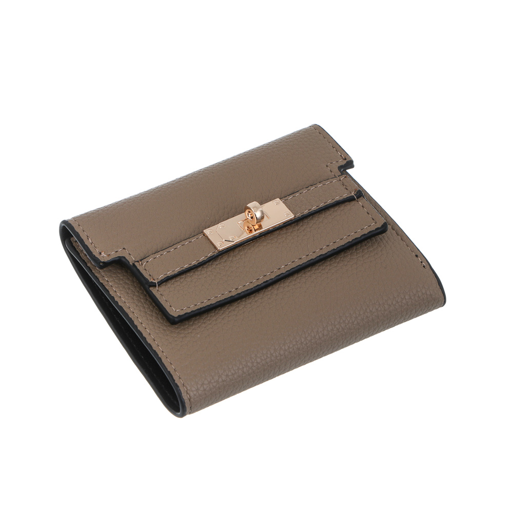 Кошелек для карт и купюр тм ЮL Hermesus, ПУ,металл, 11,5х9,5х1см, 3 цвета, С231-13, арт.№ 303-069