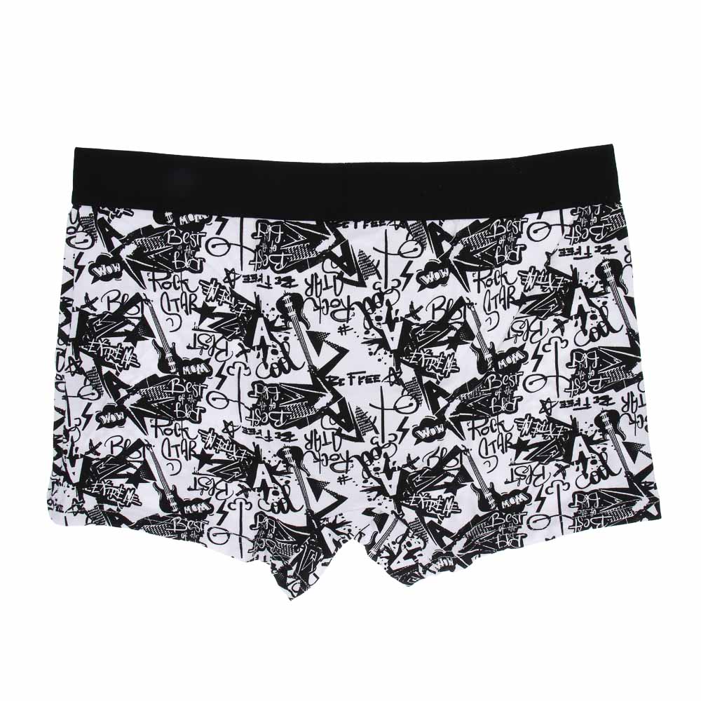 GALANTE Трусы-боксеры мужские с рисунком, р.52, 95% хлопок, 5% спандекс, разноцветные, НБ25-1, арт.№ 331-318