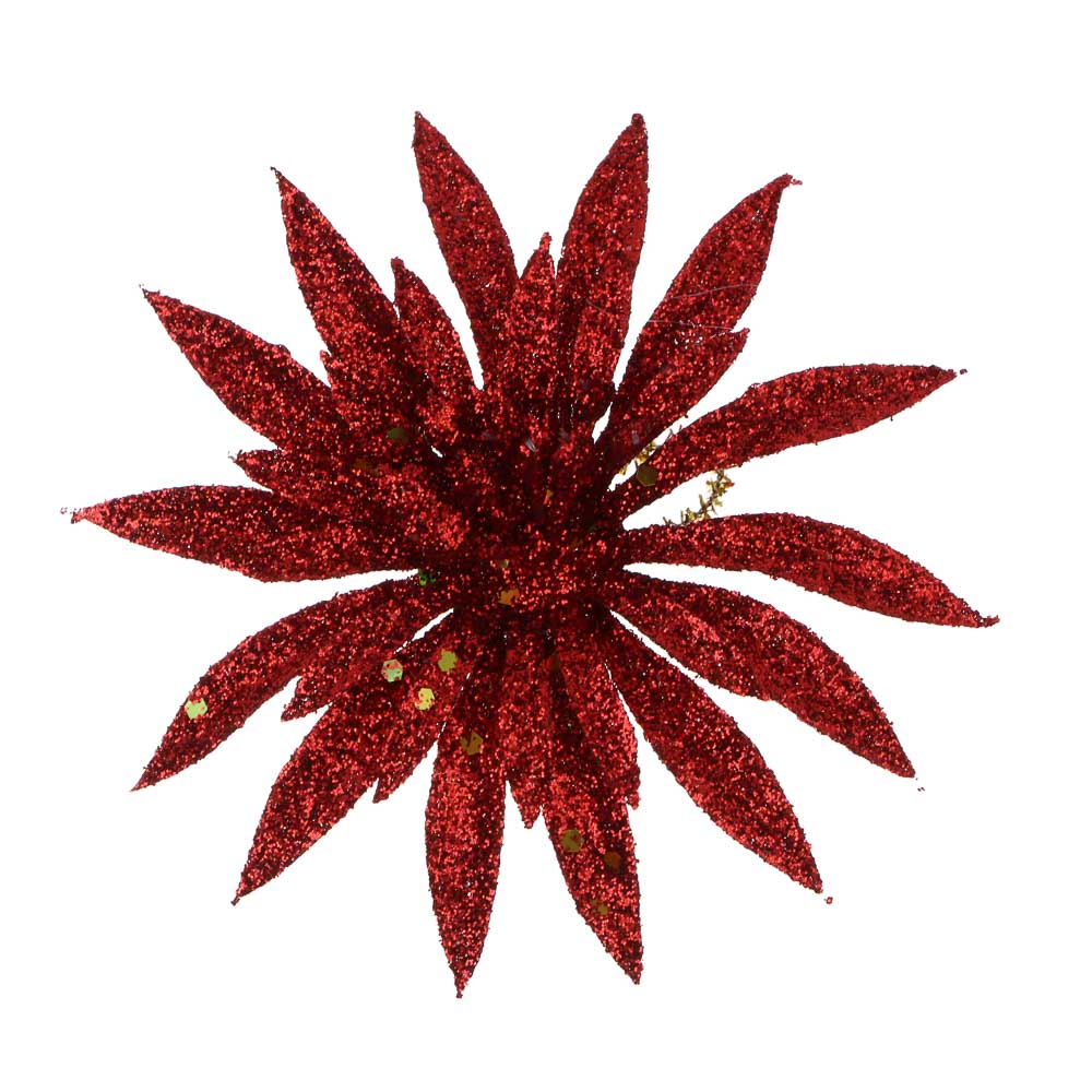 СНОУ БУМ Цветы на проволоке 9,5x9,5см 3 шт, арт.№ 397-376