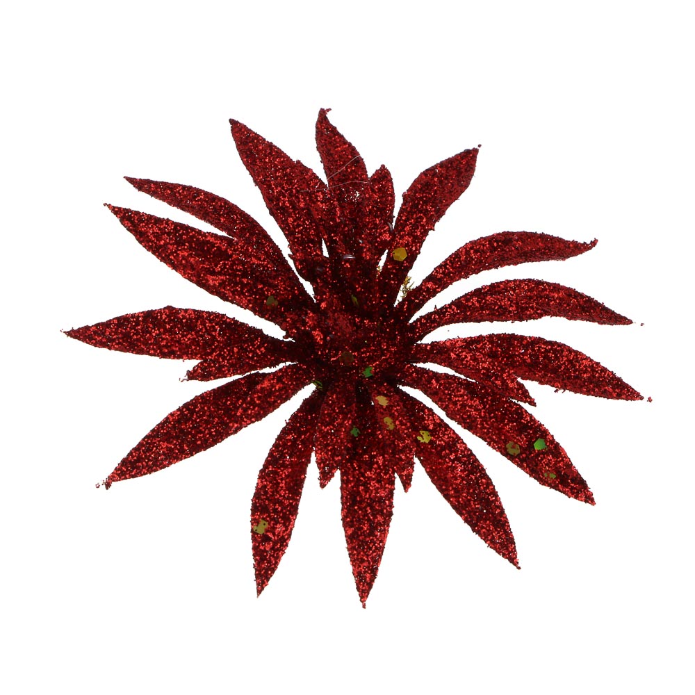 СНОУ БУМ Цветы на проволоке 9,5x9,5см 3 шт, арт.№ 397-376