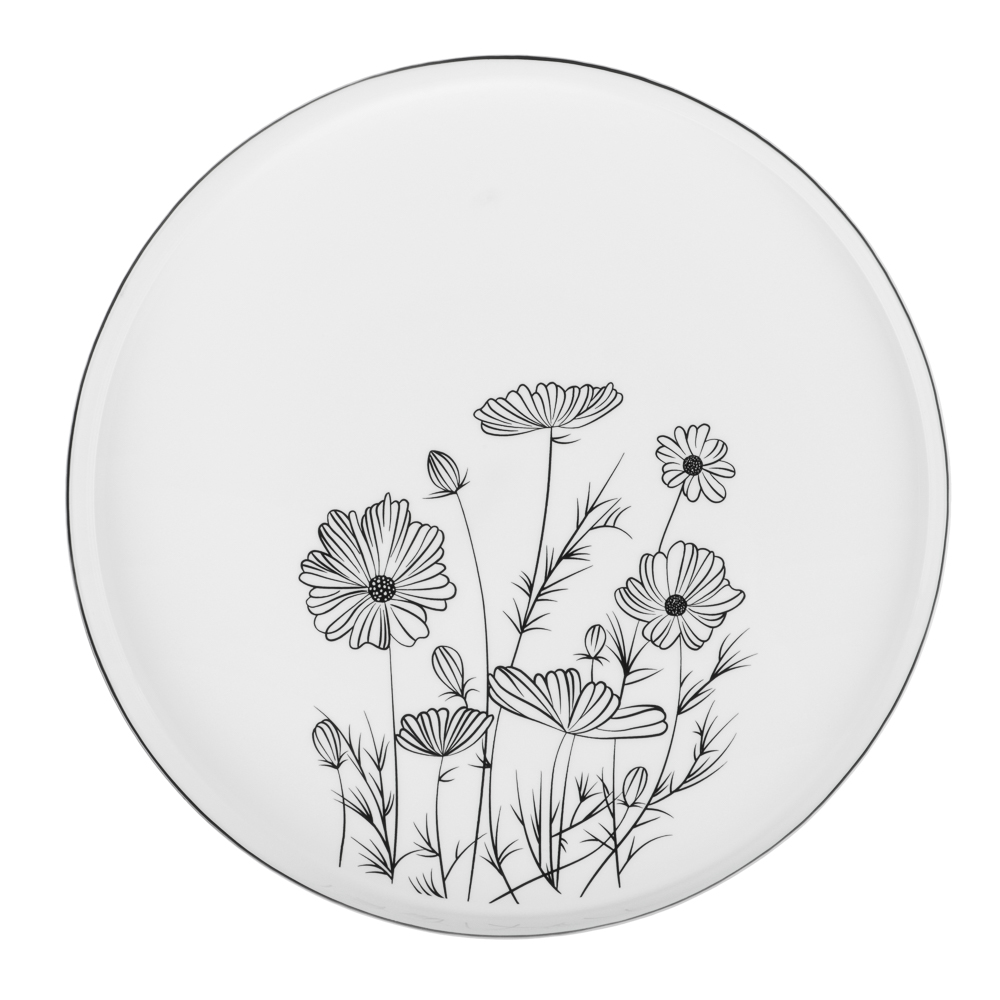 MILLIMI Адриа Тарелка подстановочная 27x2.2см опаловое стекло, арт.№ 818-347