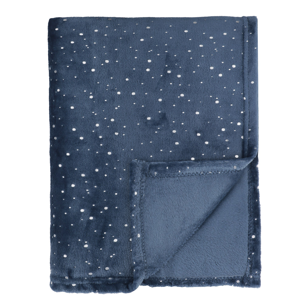 PROVANCE Нордик Плед с фольгированным принтом, 130х170см, 100% полиэстер, арт.№ 492-278