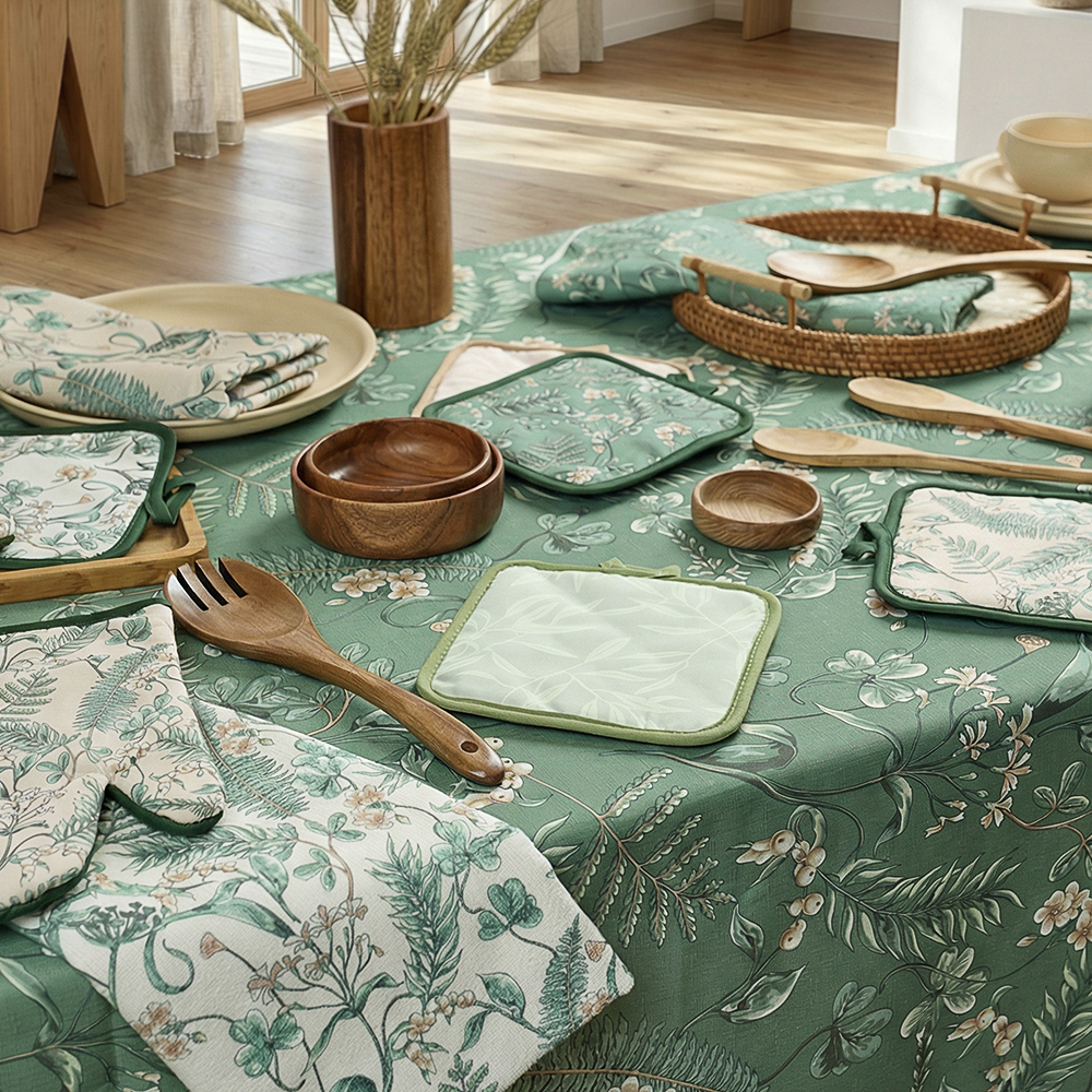 PROVANCE Мосс Прихватка-варежка 17х27 см цветы, 100% полиэстер, 3 дизайна, арт.№ 493-158