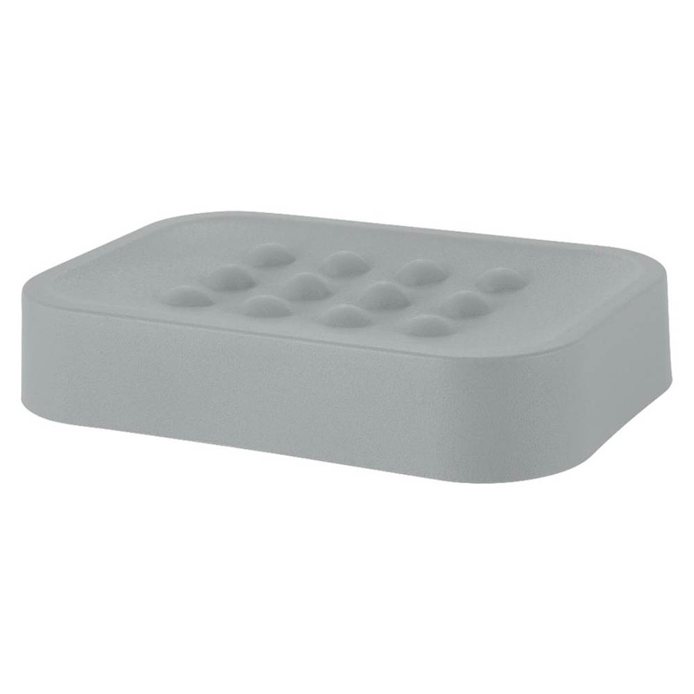 Мыльница Plast Team Стокгольм, полипропилен, цвет серый, арт.№ 408-016