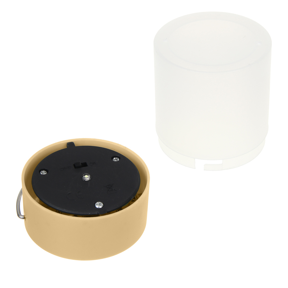 INBLOOM Фонарь подвесной на солн. батарее 8.5х6см, 1 LED, белый, 1x1.2V AAA 100mAh Ni-MH, пластик, арт.№ 483-030