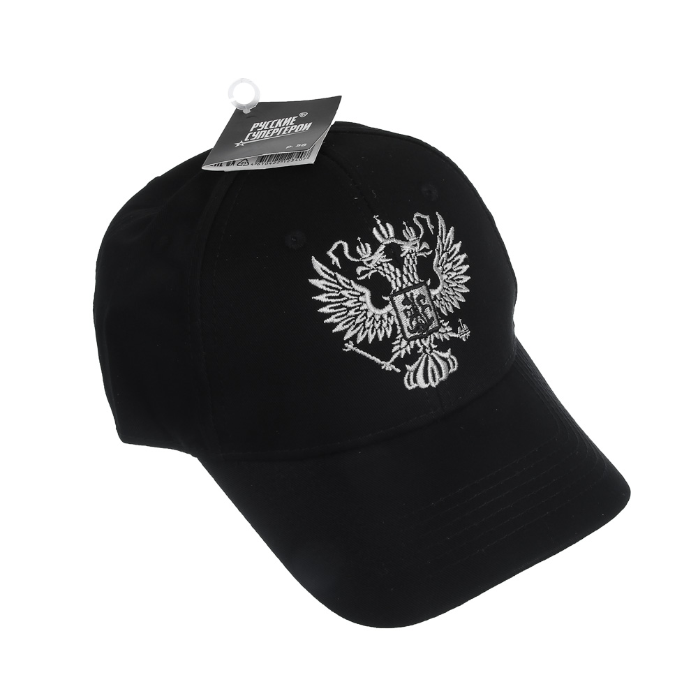 Кепка взрослая, тм BY Русские Супергерои, р.58, 100% хлопок, разноцветная, арт.№ 314-103