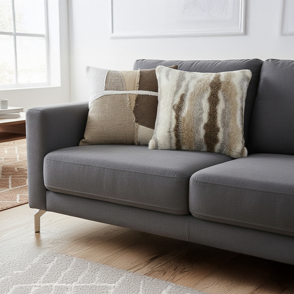 Подушка декоративная тм PROVANCE Сенса 40х40см, 100% полиэстер, 2 дизайна, арт.№ 486-239