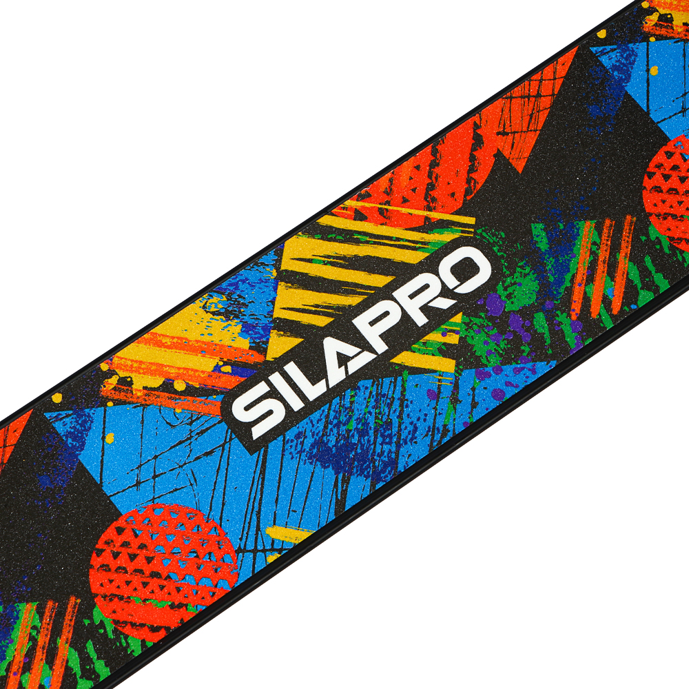 SILAPRO Самокат 2х-колесный, 45х65х84см, колеса D10см TPE+PU, ABEC -7, до 90 кг, алюминий 6061, арт.№ 131-093