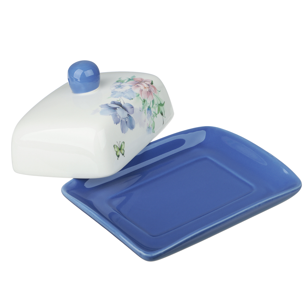 Масленка 17х12,5х8,3см, тм MILLIMI Гарден, керамика, арт.№ 824-294