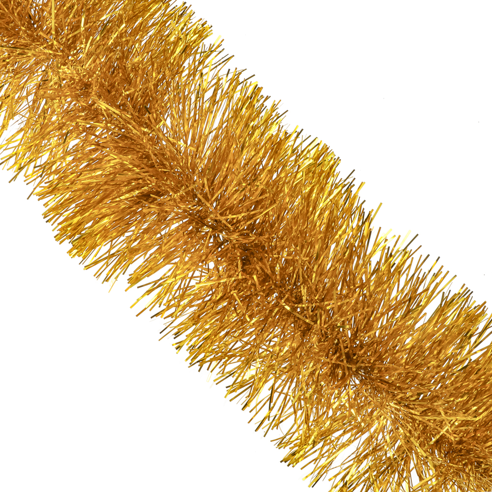 СНОУ БУМ Мишура Норка 13x200см, ПЭТ, золото, арт.№ 377-811