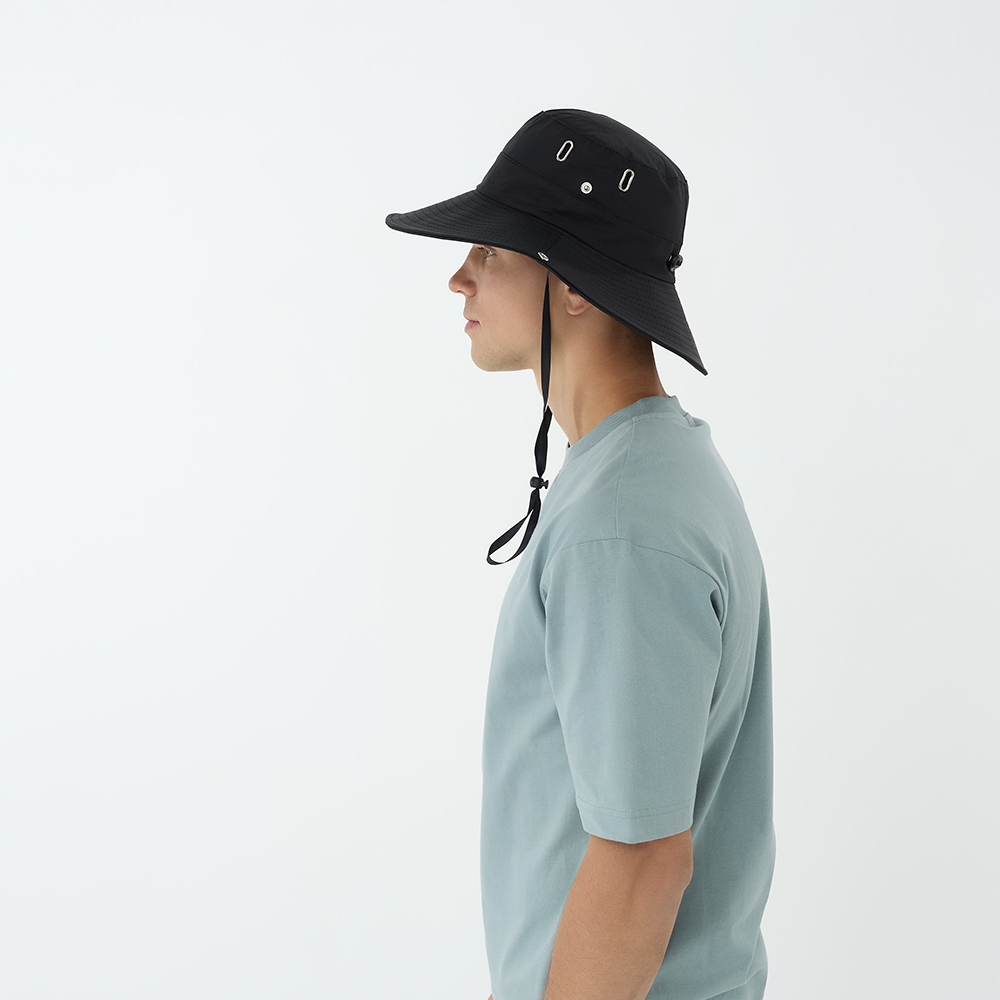 GALANTE Панама взрослая, р.58, 100% полиэстер, черный, ВЛ25-11, #2, арт.№ 314-951