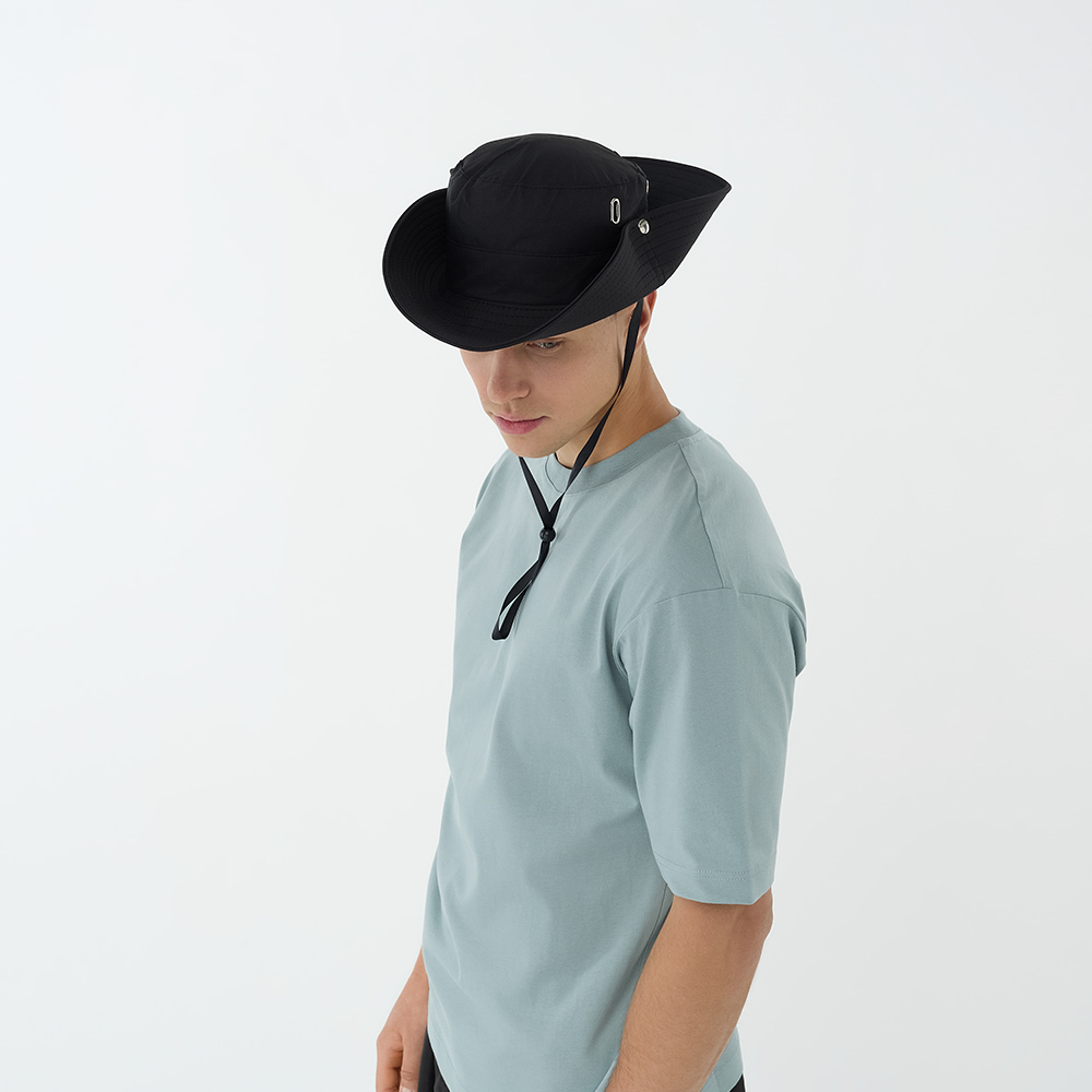 GALANTE Панама взрослая, р.58, 100% полиэстер, черный, ВЛ25-11, #2, арт.№ 314-951