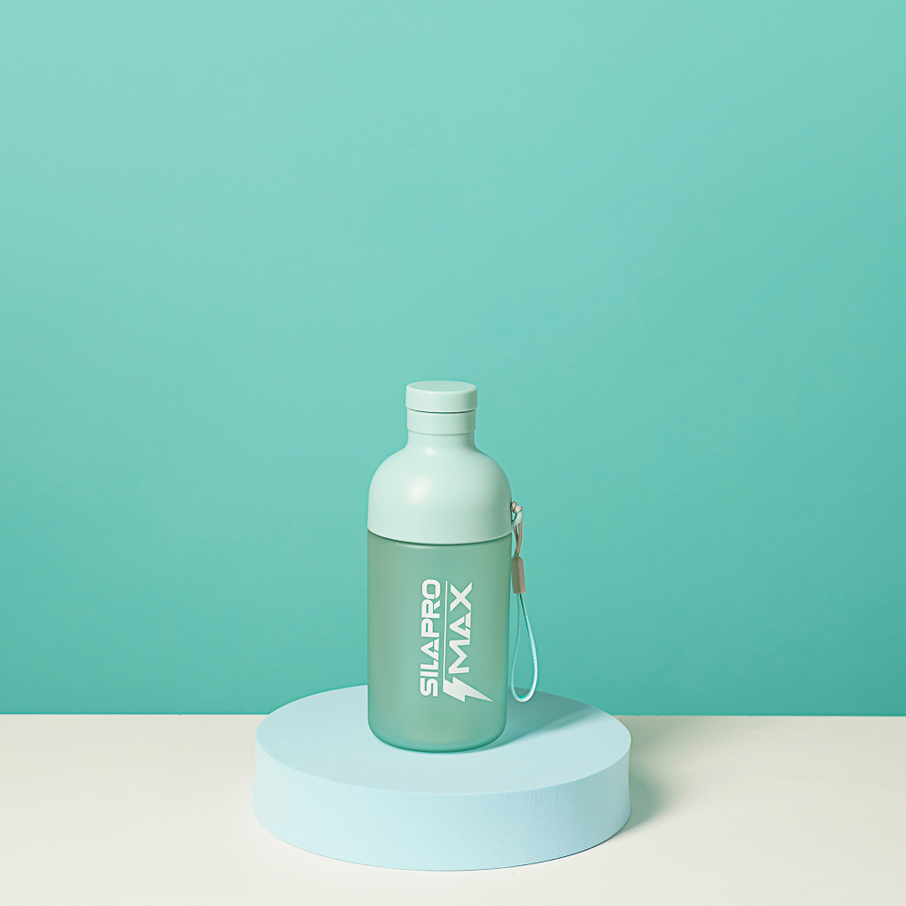 SILAPRO MAX Бутылка спортивная, EGGSHELL BLUE, 350мл, TRITAN, арт.№ 088-067
