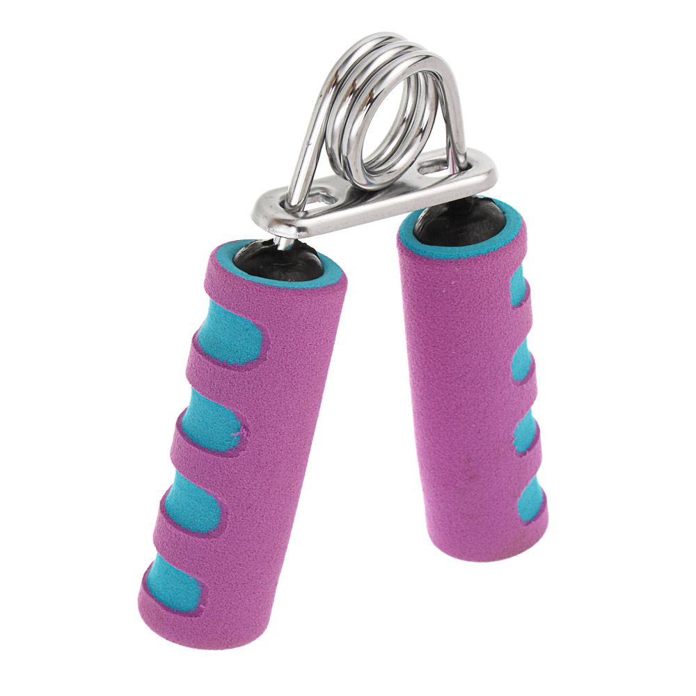 Эспандер кистевой тм BY Русские Супергерои, 10кг, 12x9,5см, металл, ПП, поролон, 2 цвета, арт.№ 197-084