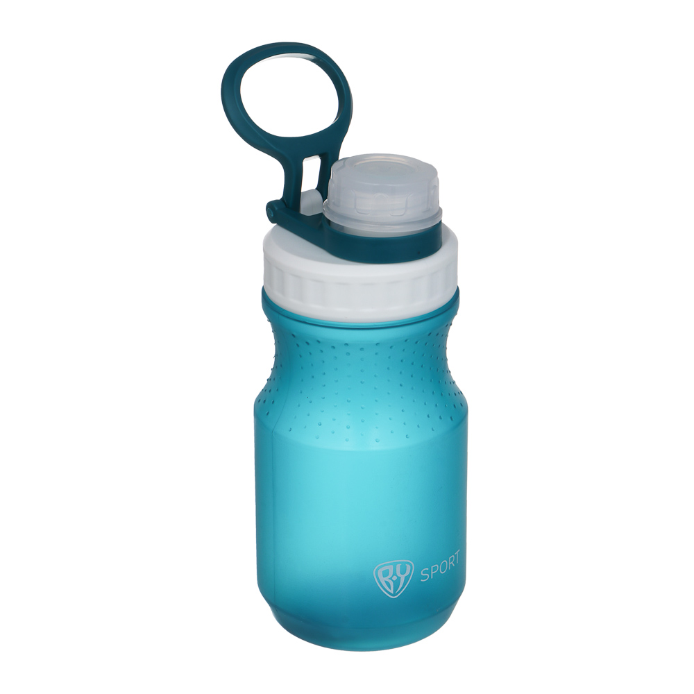 Бутылка для воды тм BY SPORT, 380мл, 15,5х6,5см, PP, 3 цвета, арт.№ 088-138
