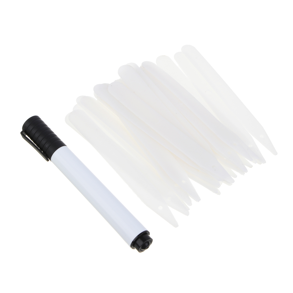 INBLOOM Набор меток 30шт, 1.3х12см, маркер, пластик, арт.№ 182-032