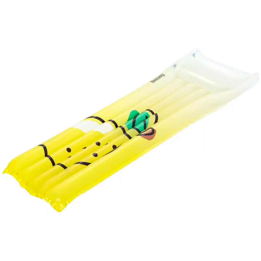 BESTWAY Надувной матрас FRESH SQUEEZED «Лимон», 183x69см, 44122, арт.№ 036-050