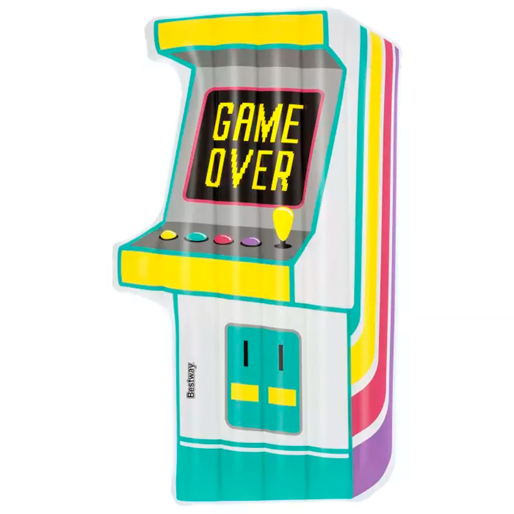 BESTWAY Плотик для бассейна AQUA ARCADE, 181x112 см, 43851, арт.№ 036-055