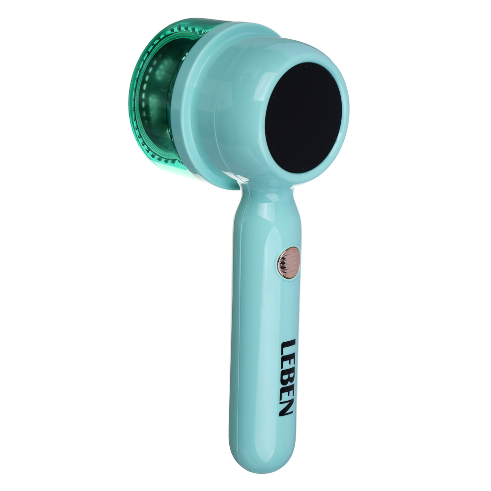 LEBEN Машинка для удаления катышков, ABS пластик, нерж сталь, от акб 500 мА/ч, USB Type-C, арт.№ 248-017