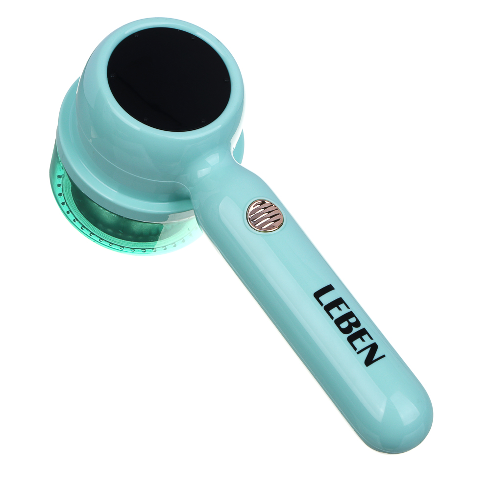 LEBEN Машинка для удаления катышков, ABS пластик, нерж сталь, от акб 500 мА/ч, USB Type-C, арт.№ 248-017