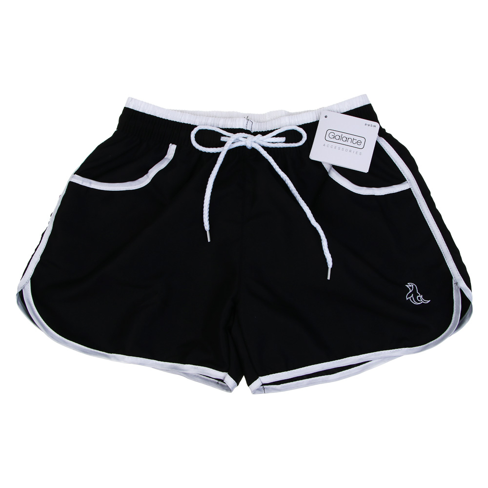 GALANTE Шорты женские, 100% полиэстер, р-р S-M, цвет черный, арт.№ 331-298