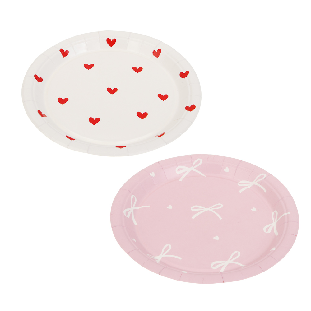 Набор тарелок бумажных тм Fntastic 7", бумага, 10 шт, арт.№ 530-460