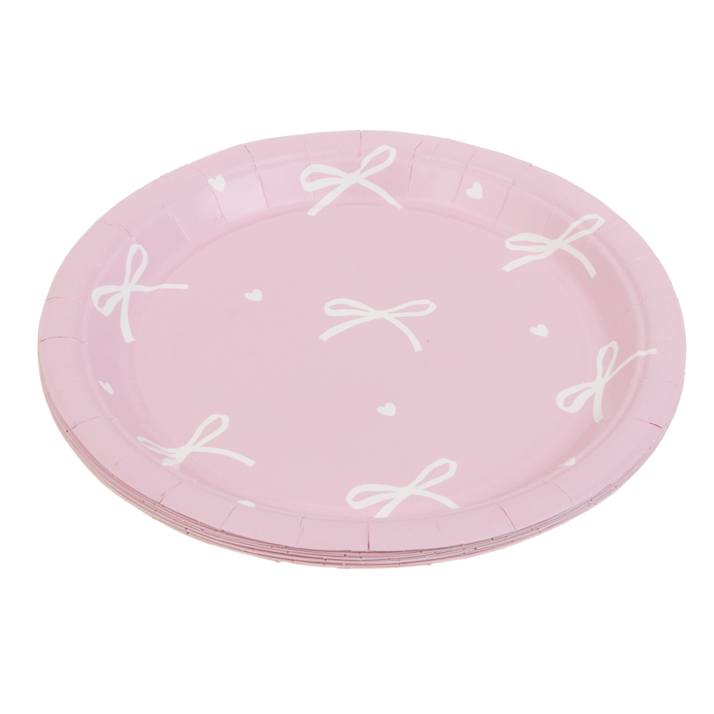 Набор тарелок бумажных тм Fntastic, 7", 10 шт, 2 дизайна, арт.№ 530-460