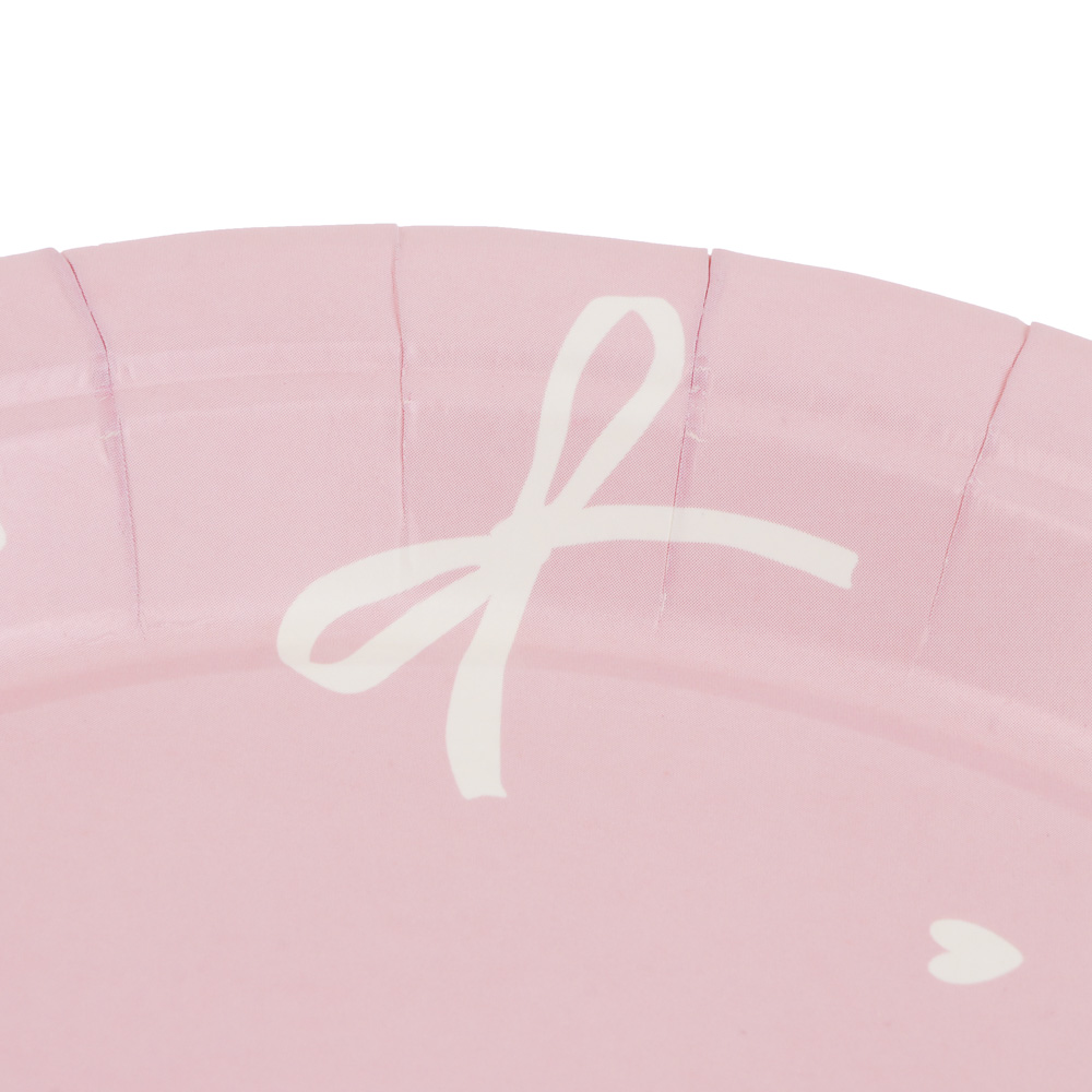 Набор тарелок бумажных тм Fntastic, 7", 10 шт, 2 дизайна, арт.№ 530-460