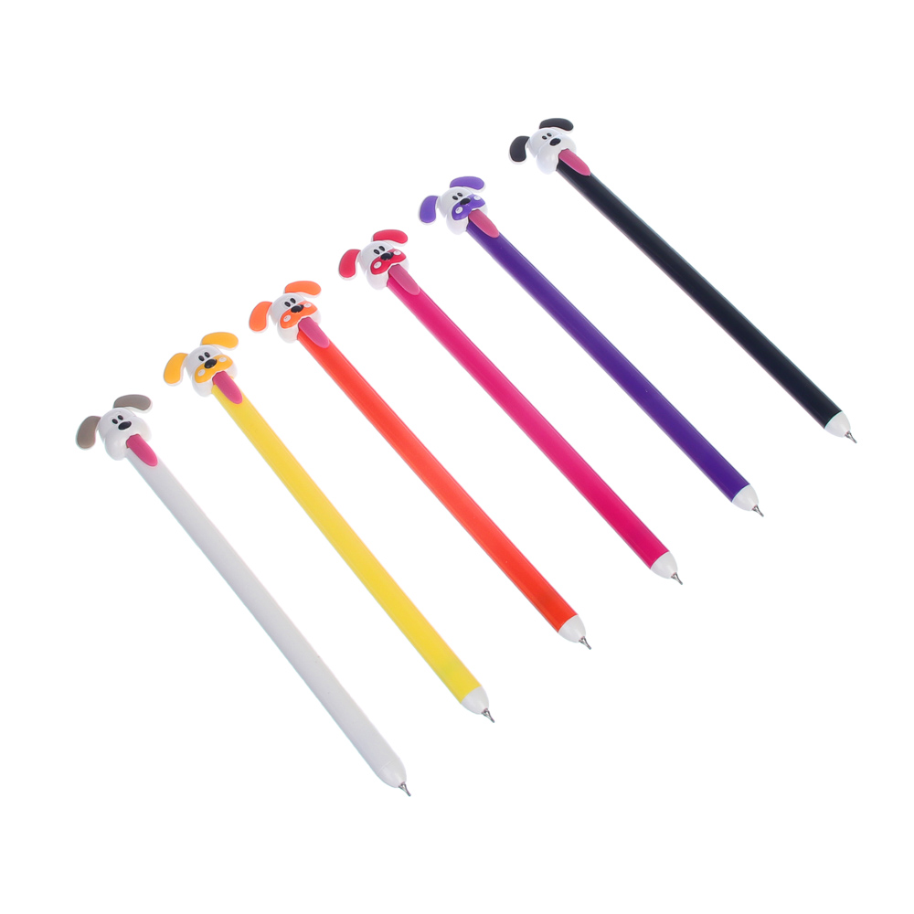 Авторучка гелевая синяя "Щенячий восторг" интерактивная, 6 цветов, шоу-бокс, арт.№ 591-330