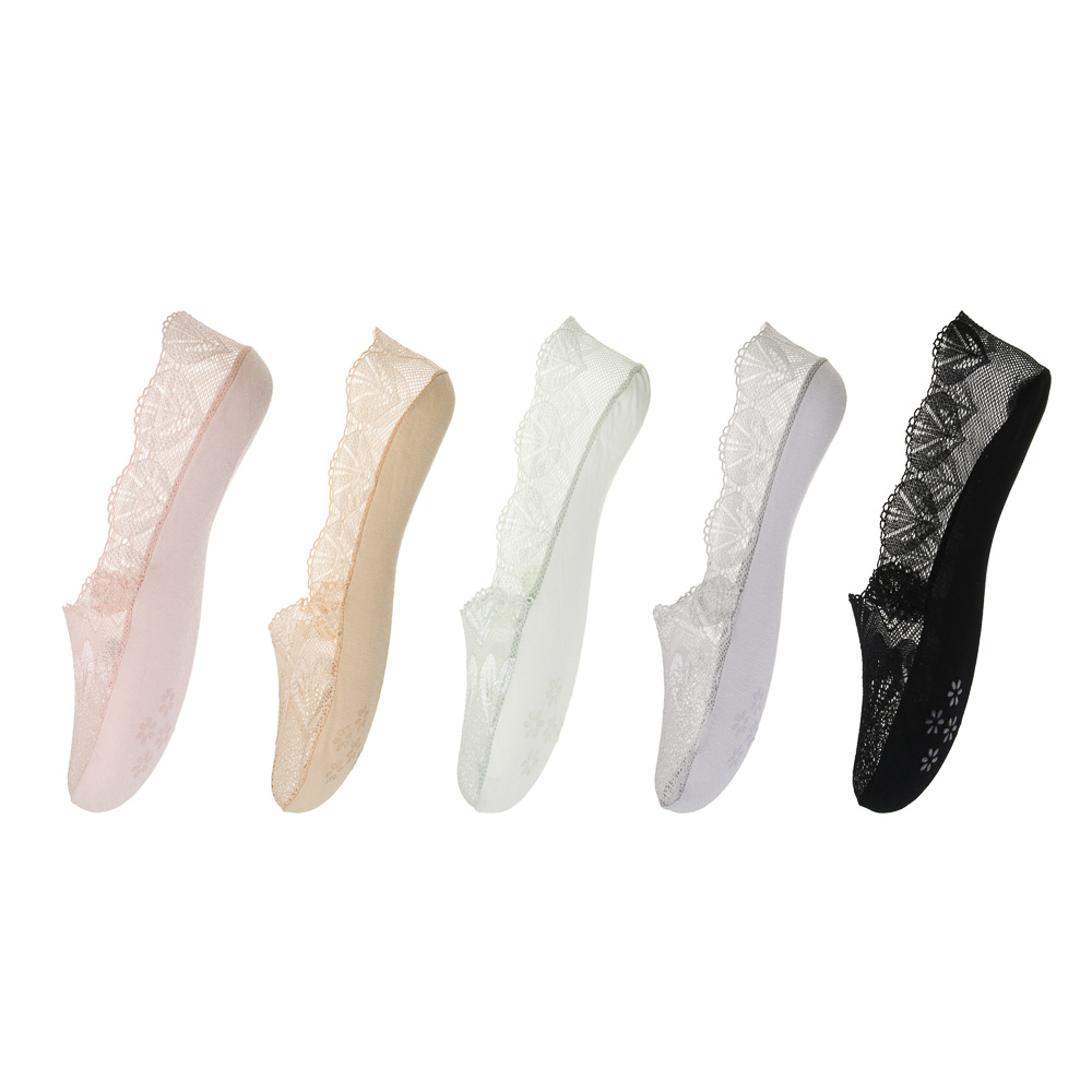 Носки-подследники, тм GALANTE, р. 23-25, 94,5% полиамид, спандекс 5,5%, цвета в ас-те, #2, арт.№ 019-598