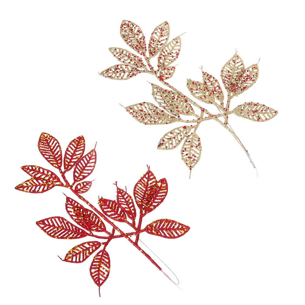 СНОУ БУМ Ветка 19x26.5 см 2 шт, арт.№ 353-125