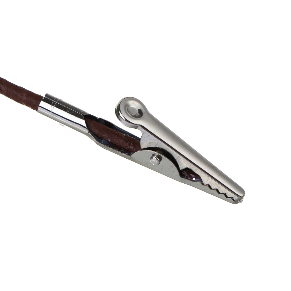 СНОУ БУМ Пуансетия 15 см на прищепке (5 лепестков), глиттер, полиэстер, металл, 26-417, арт.№ 348-043