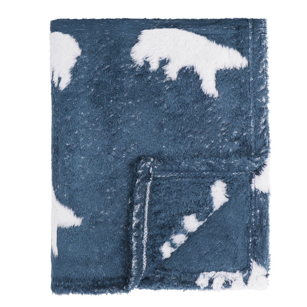 PROVANCE Нордик Плед с принтом, 130х170см, 100% полиэстер, арт.№ 492-279