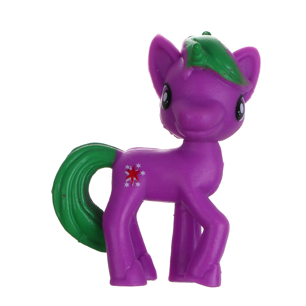 ИГРОЛЕНД Набор фигурок "Веселые единорожки" с акс, ABS, PP, 13х5х13 см, 2 дизайна, арт.№ 258-095