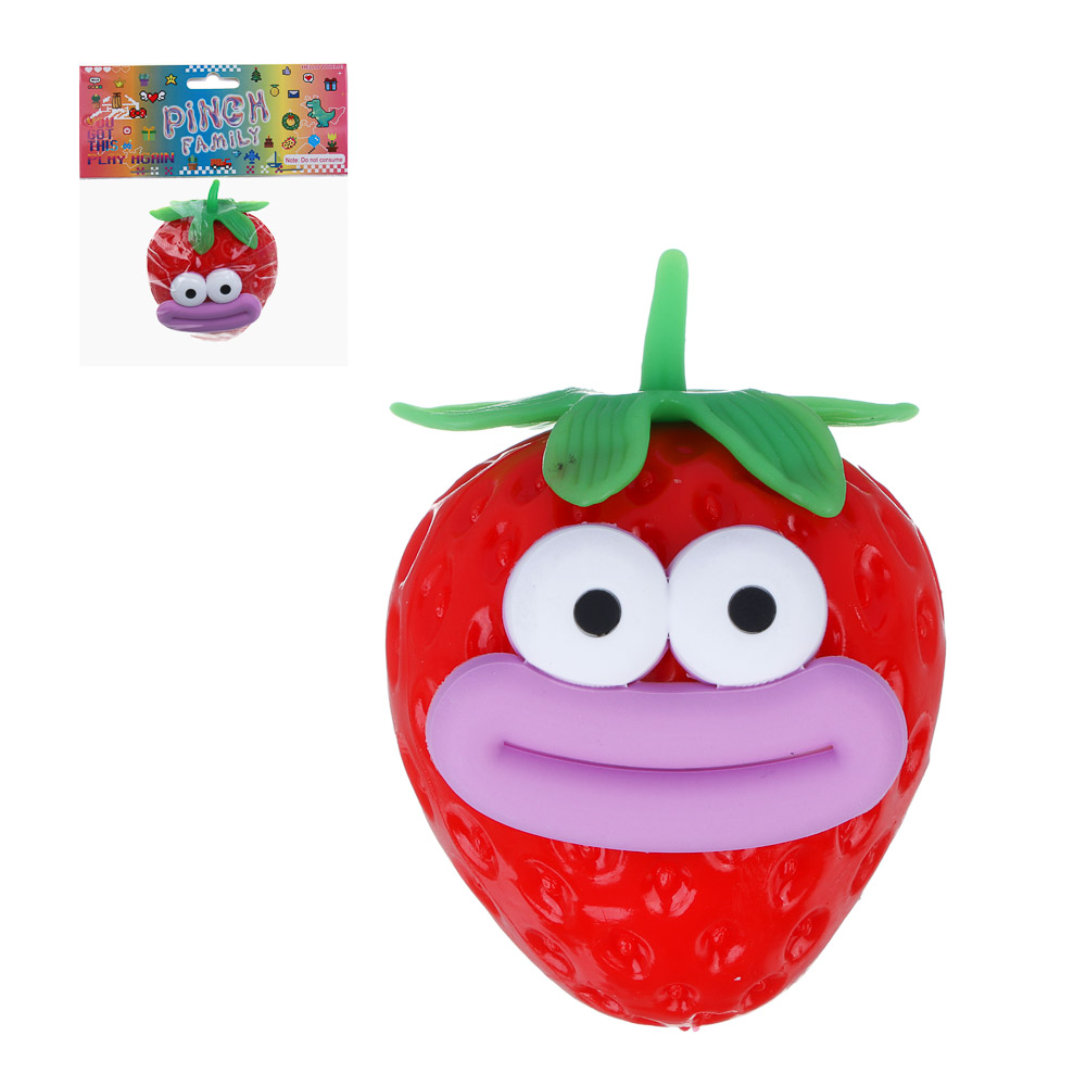 Игрушка Антистресс Мялка, 6×8 см, TPR, 6 дизайнов, арт.№ 297-183