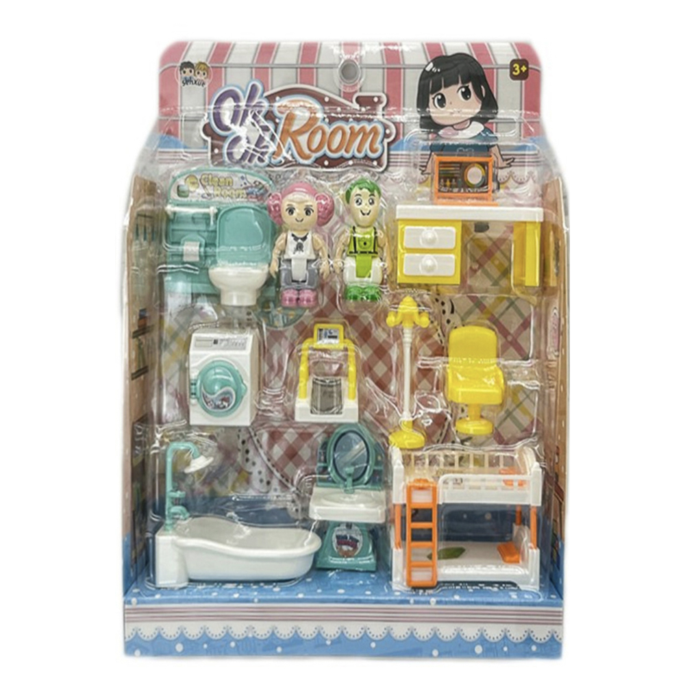 Набор мебели игровой "Мой домик", ABS, Н26, тм ИГРОЛЕНД, 3+, арт.№ 278-142