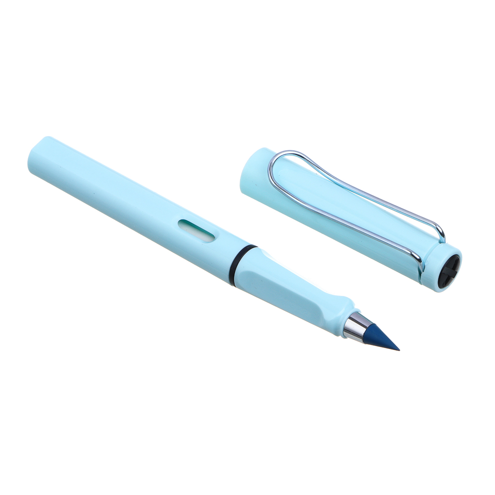 Карандаши "вечные" 12цв. ClipStudio Альфа пластиковый корпус, с ластиком, ПВХ-чехол с европод., арт.№ 228-207